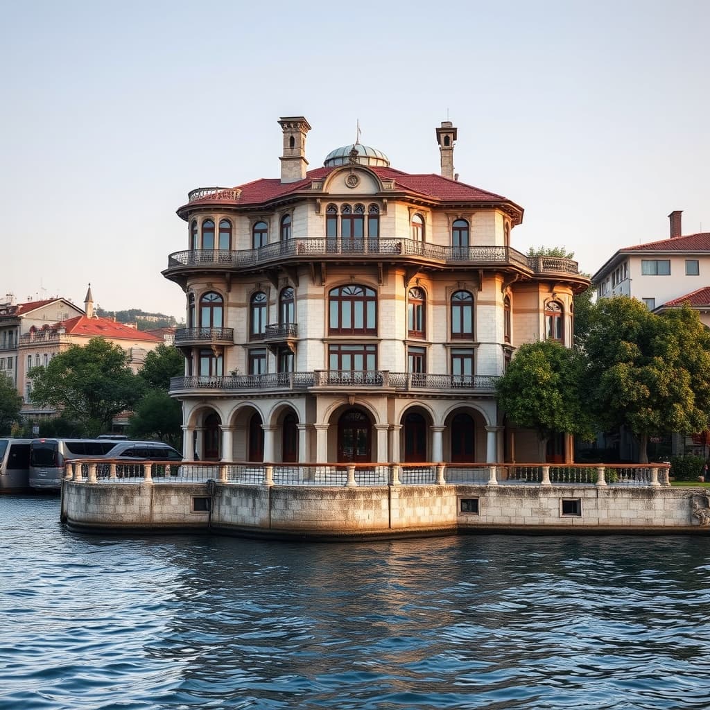 Boğaz Manzaralı Tarihi Yalı Dairesi