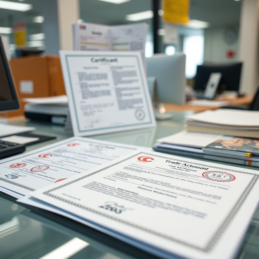 Resmi izin ve kontrol belgeleri
