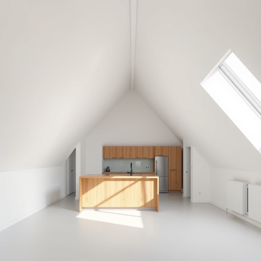 Eğik Çatılı Loft — Cihangir, İstanbul