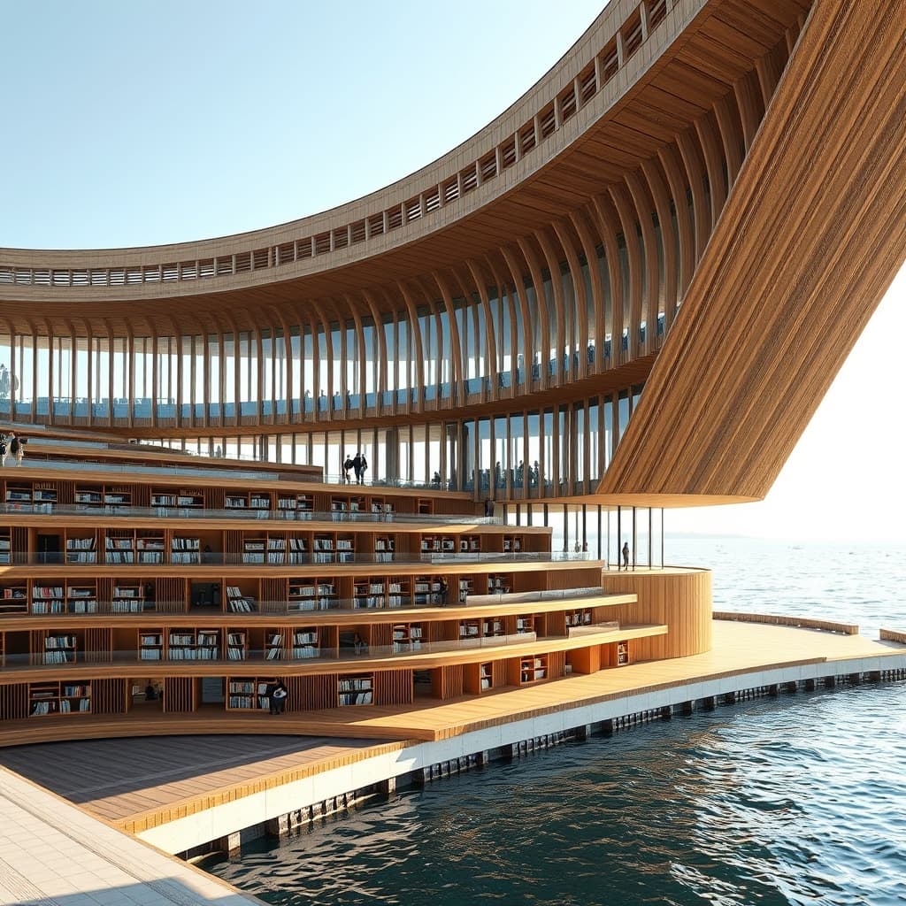 Kıyı Kütüphanesi — Urla, İzmir